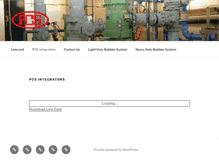 Tablet Screenshot of pcsintegrators.com